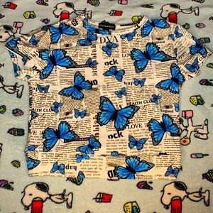 Cute butterfly shirt🦋